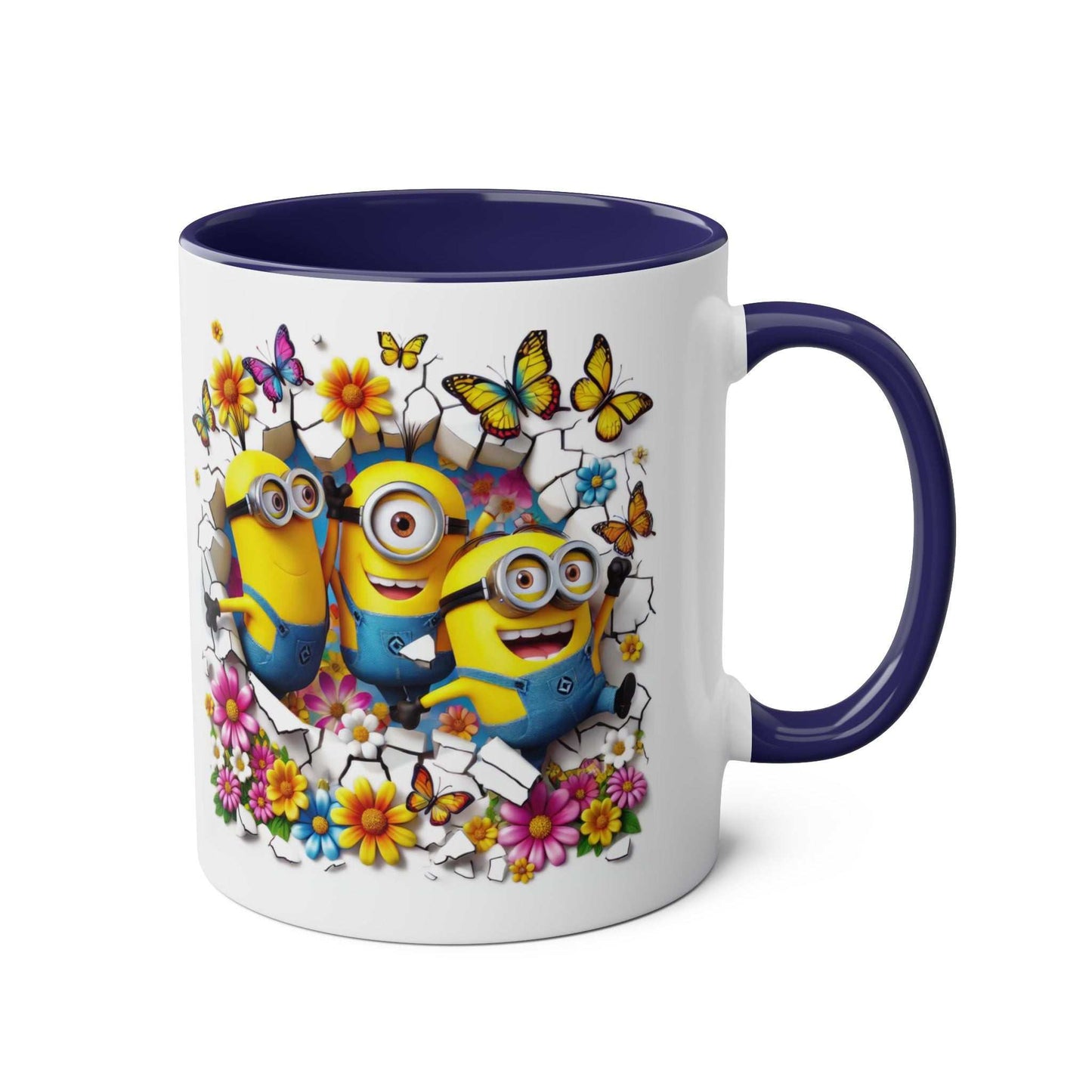 Cheerful Minion Inspired Coffee Mug