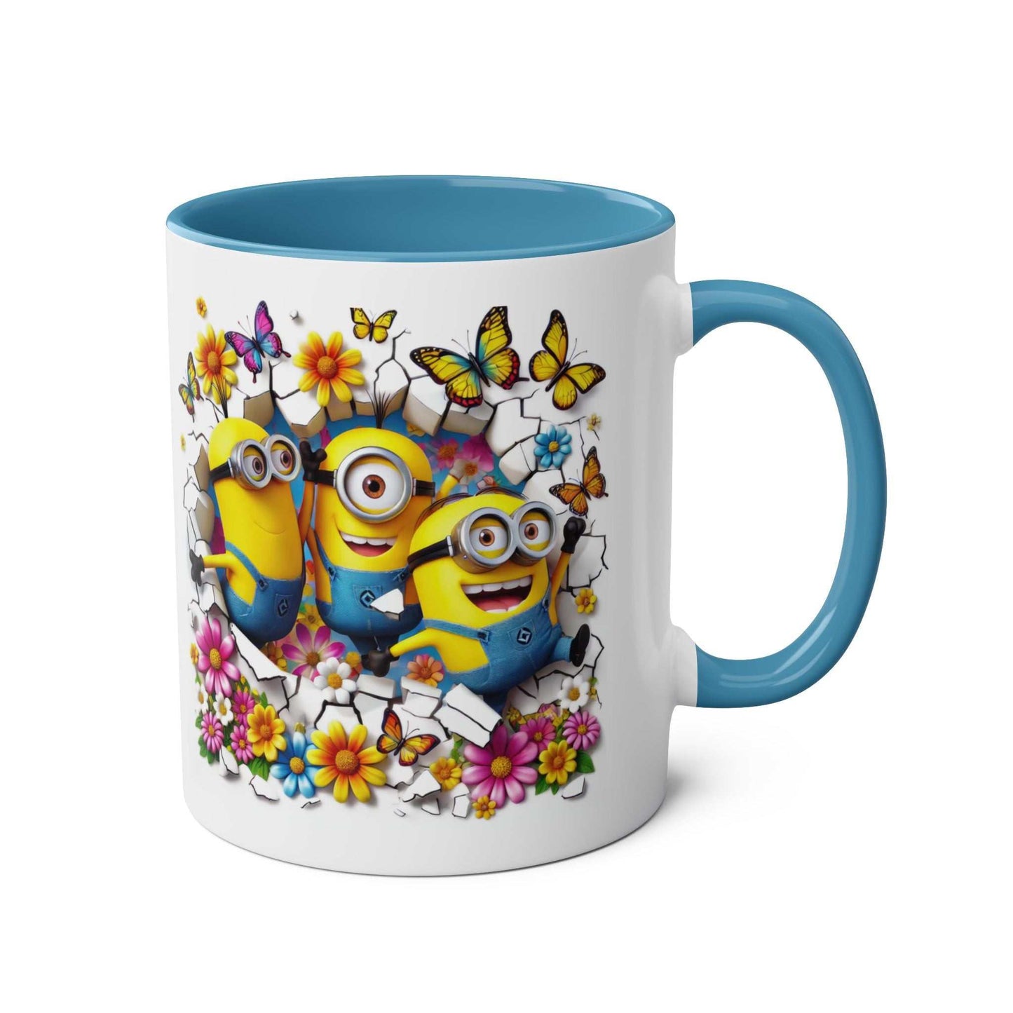 Cheerful Minion Inspired Coffee Mug