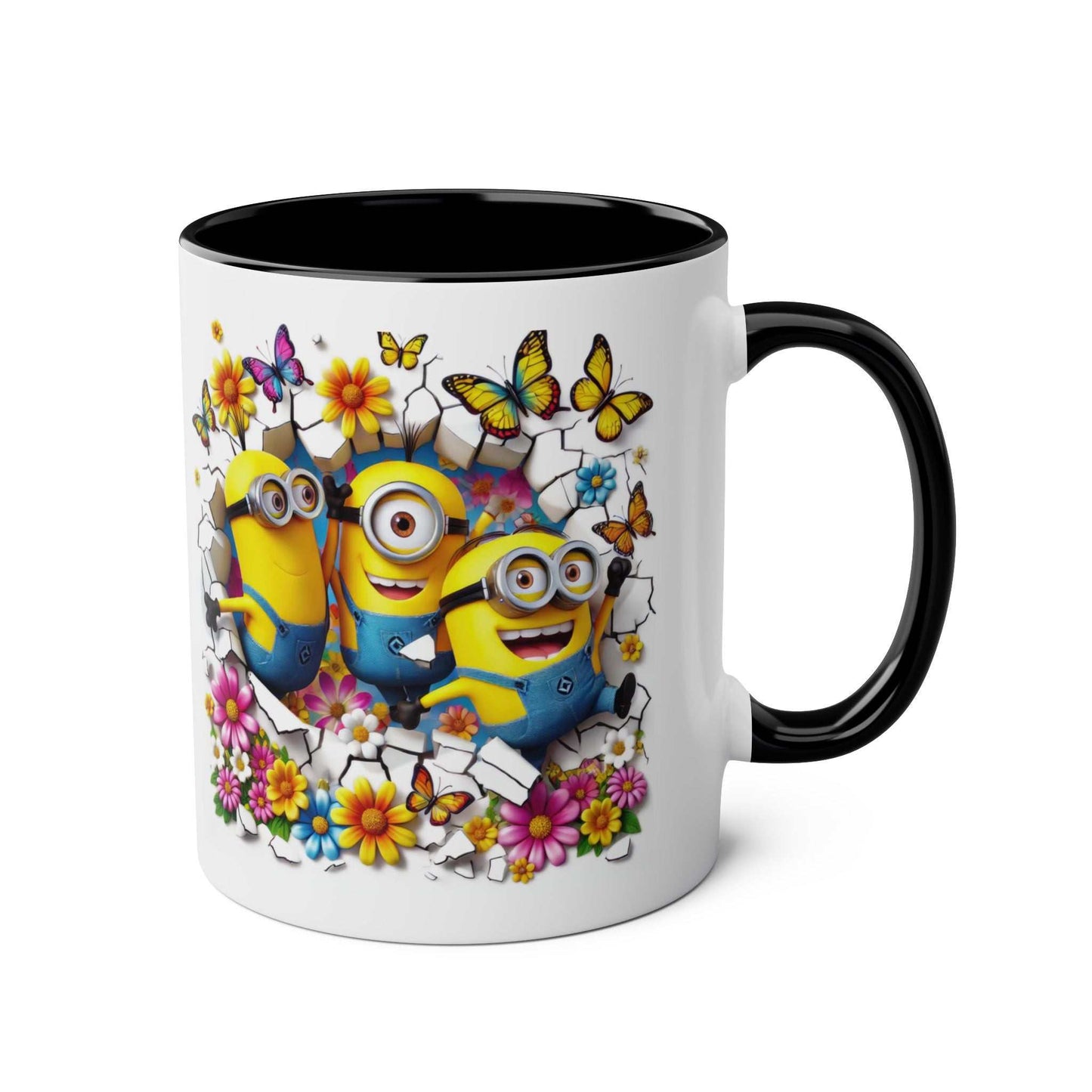 Cheerful Minion Inspired Coffee Mug