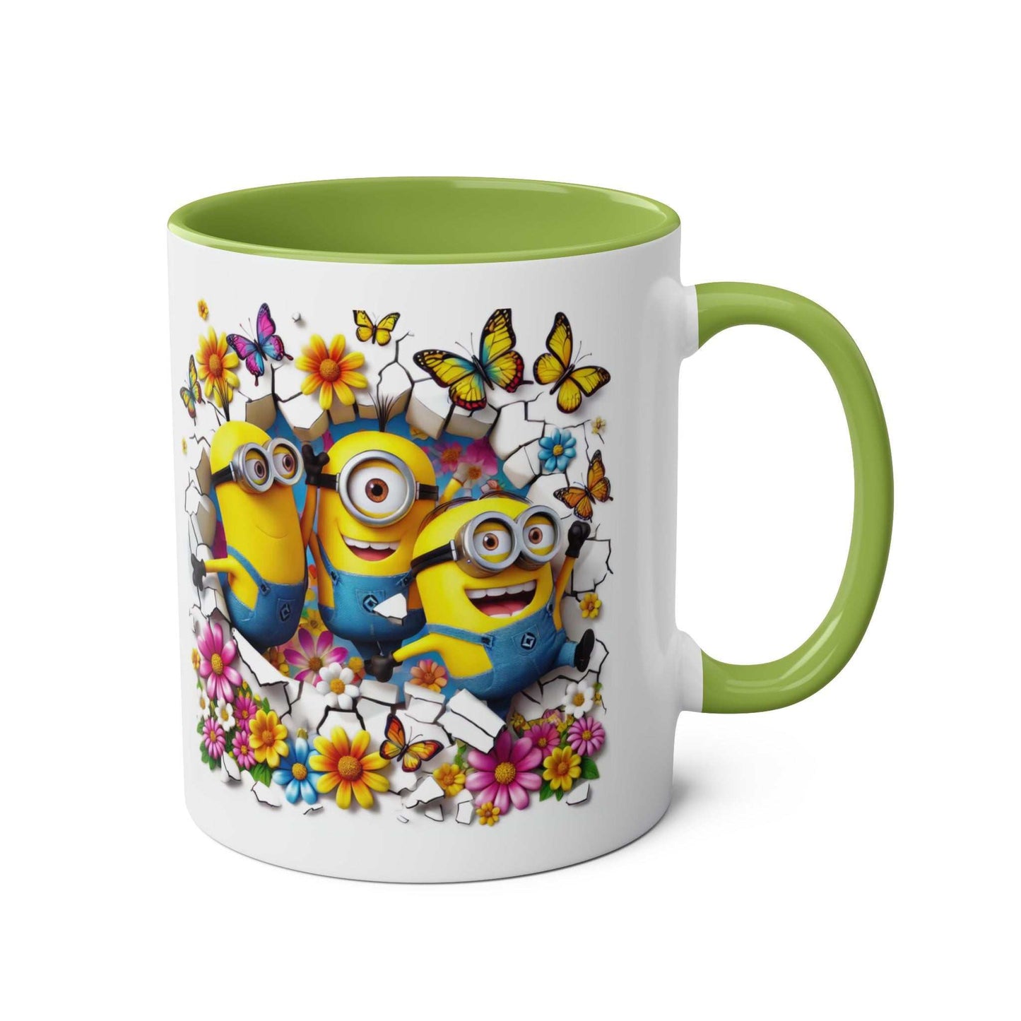 Cheerful Minion Inspired Coffee Mug