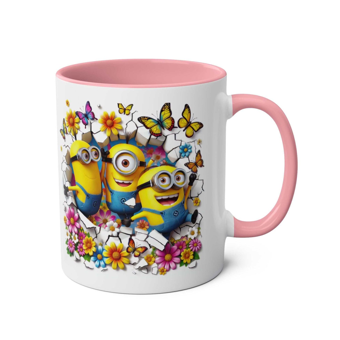 Cheerful Minion Inspired Coffee Mug