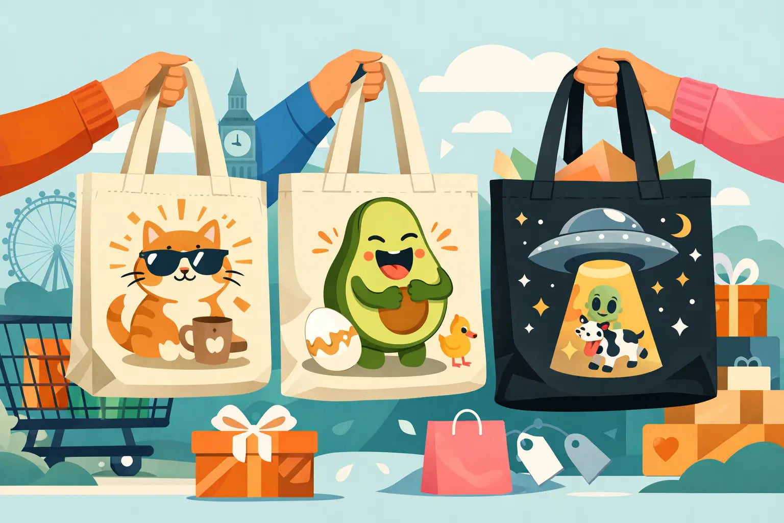 Funny Tote Bags UK Shoppers Actually Want