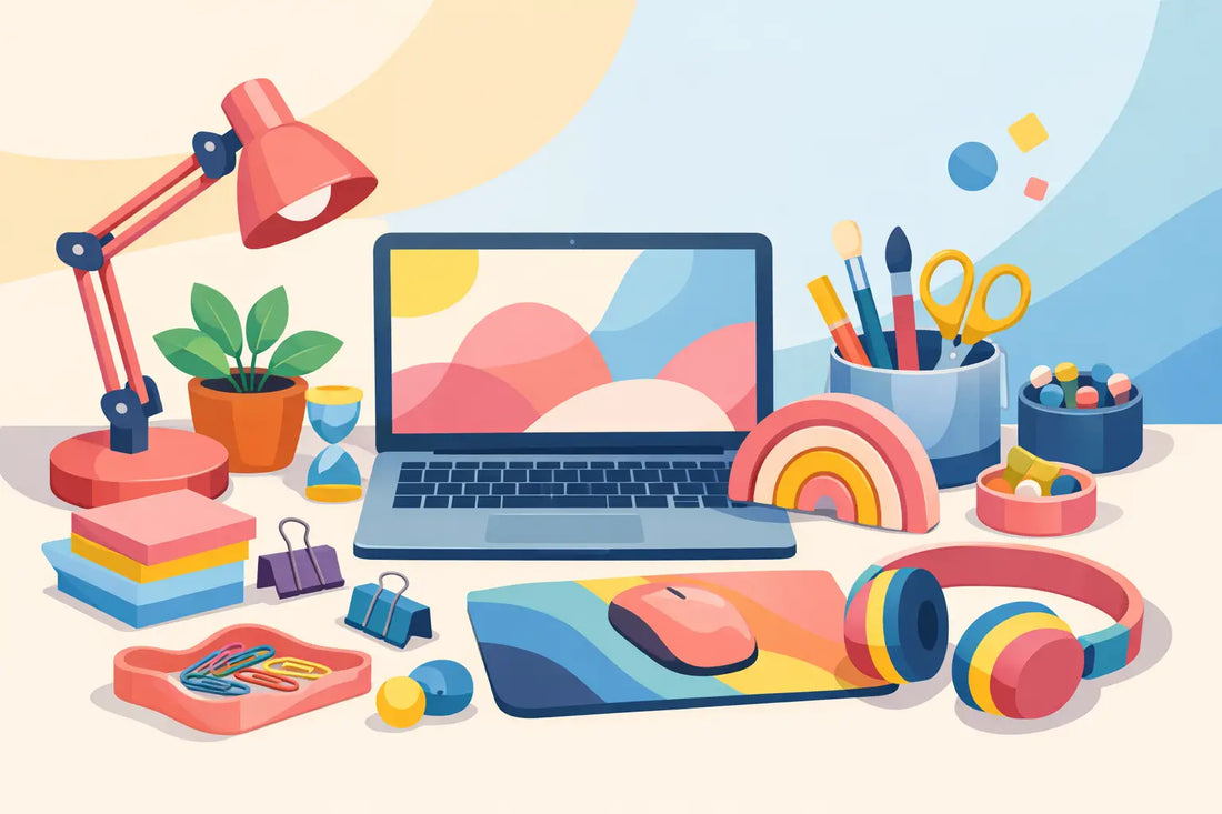 Colourful Desk Accessories Gifts That Aren't Dull