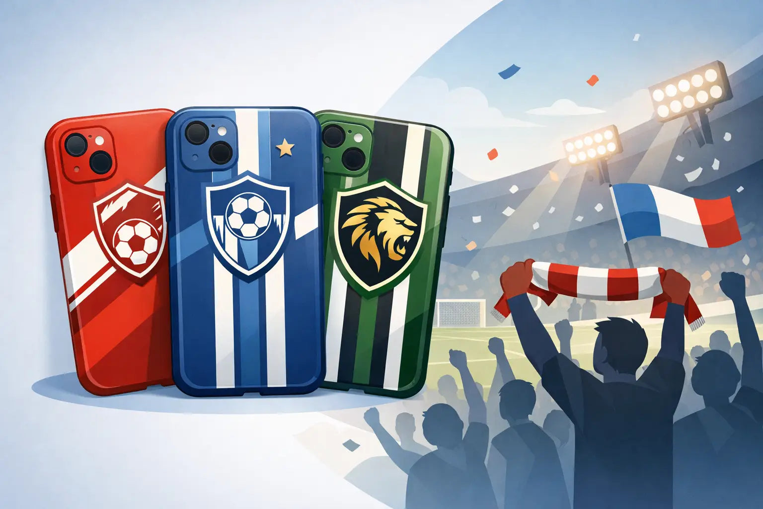 Football Club Phone Cases with Proper Fan Energy