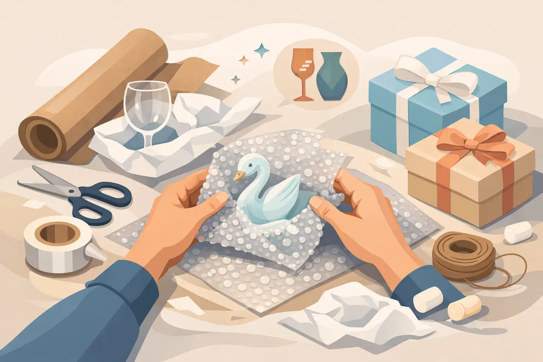 How to Wrap Fragile Gifts Without the Panic