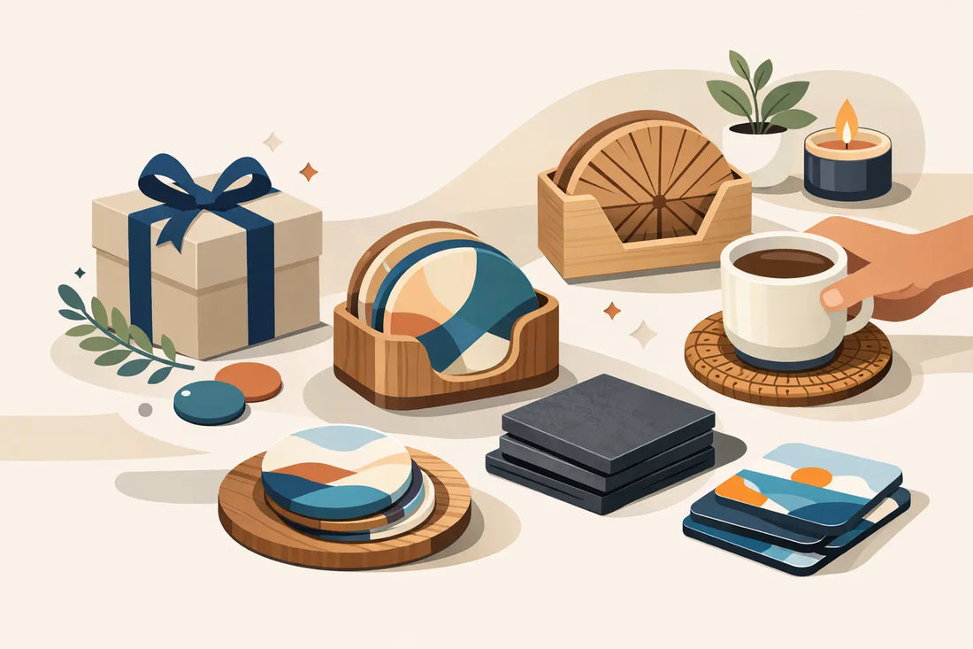 Coaster Sets for Gifts That Aren’t Boring