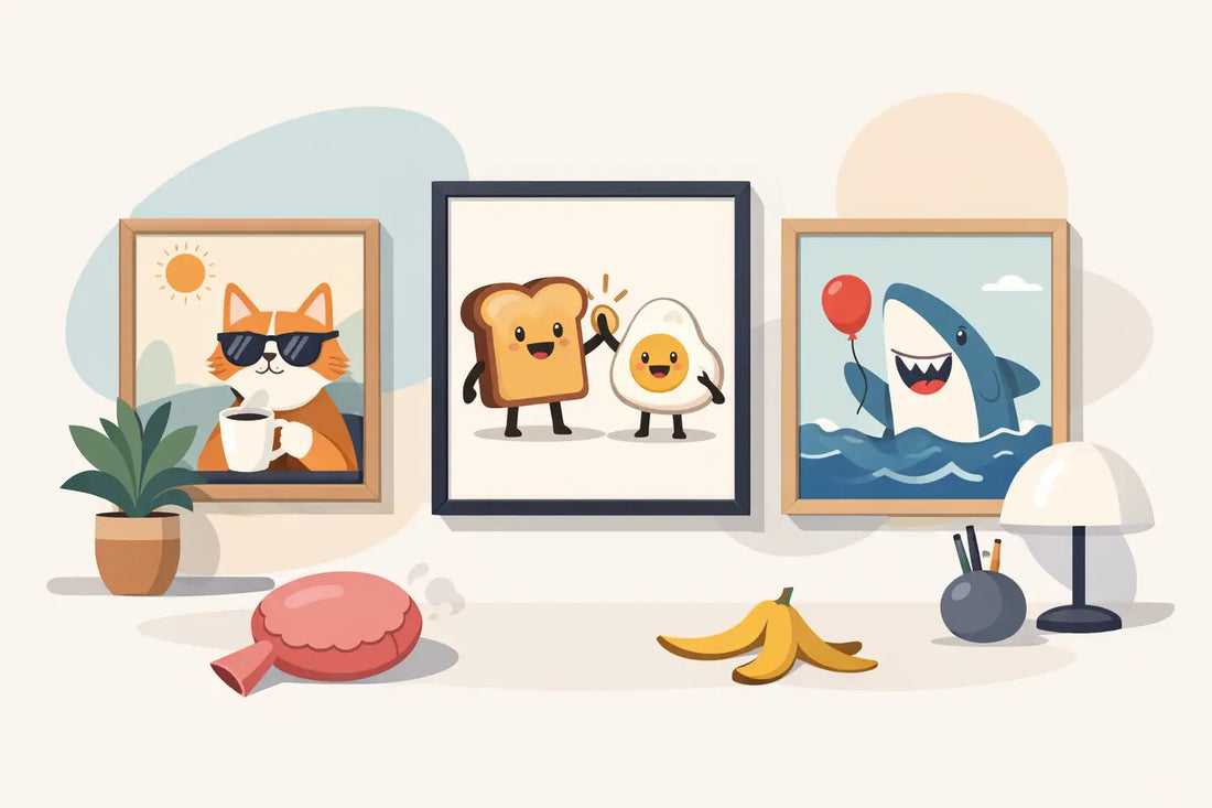 Funny Wall Art Prints That Actually Get a Laugh