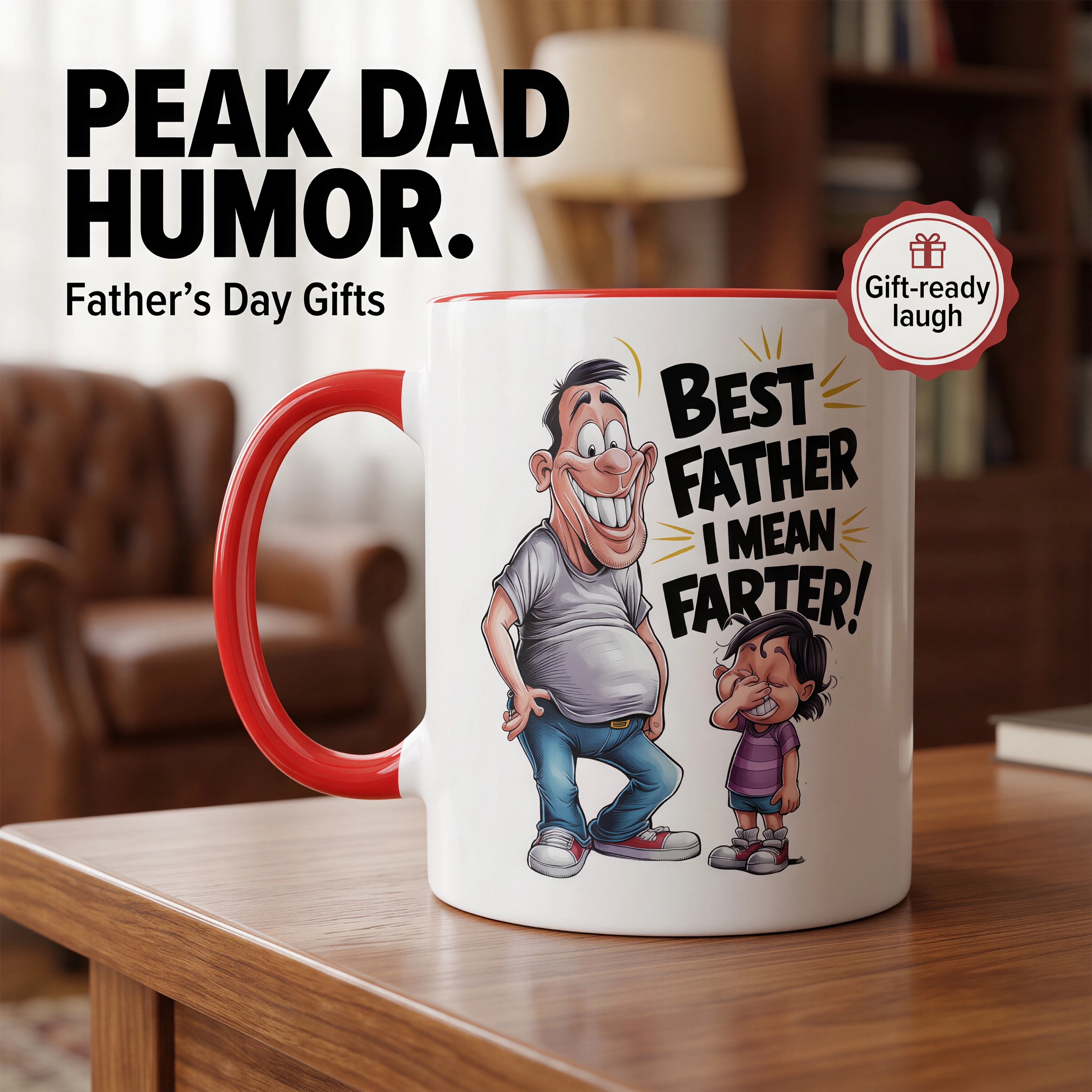Fathers Day fun mug collection with unique designs for Dad's celebration