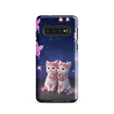 Cute Kitten Samsung Phone Case Created By Littlebitz