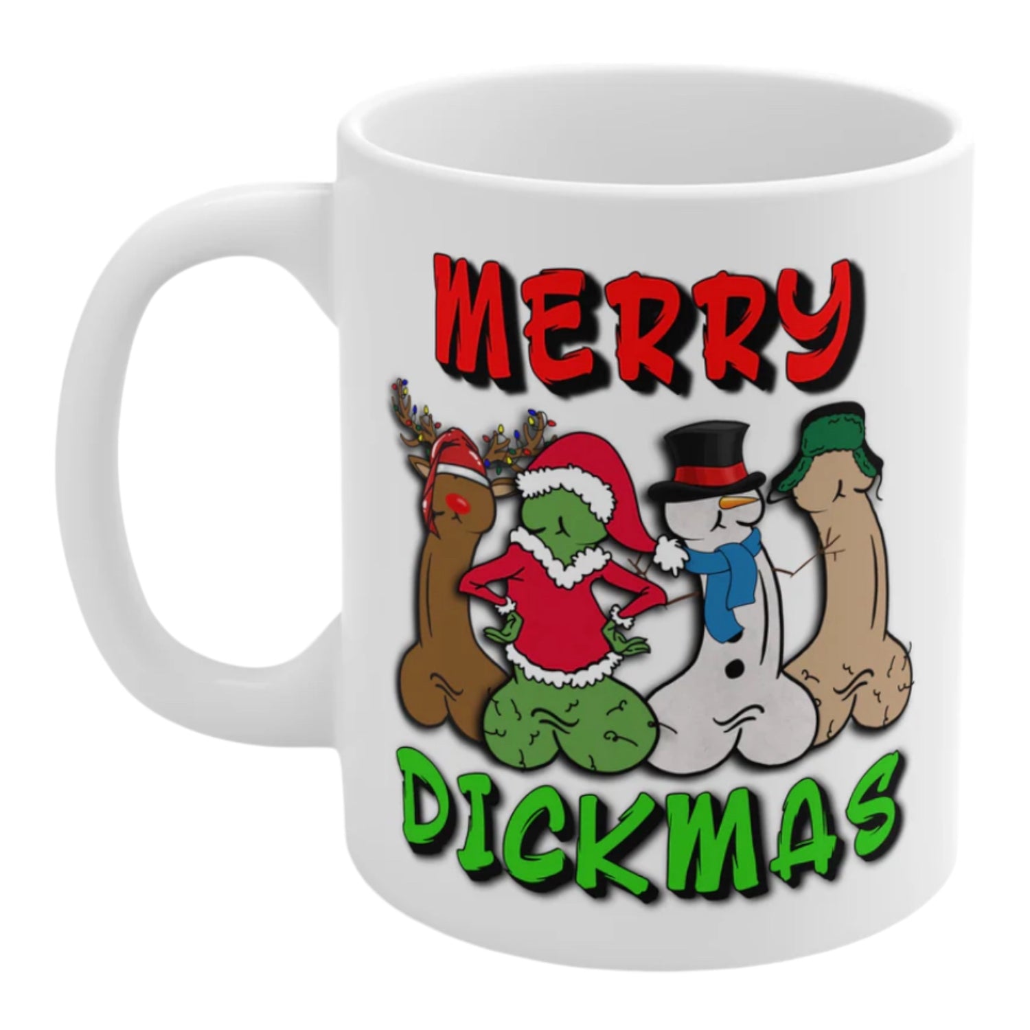 Rude Christmas Mugs