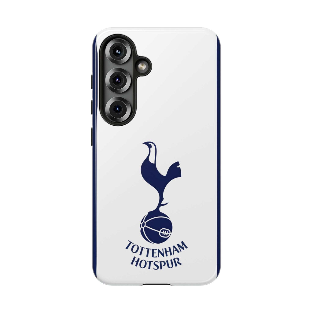 Tottenham FC Magnetic Case Samsung phone cover with white and navy colors and club-inspired crest
