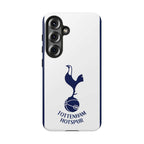 Tottenham FC Magnetic Case Samsung phone cover with white and navy colors and club-inspired crest