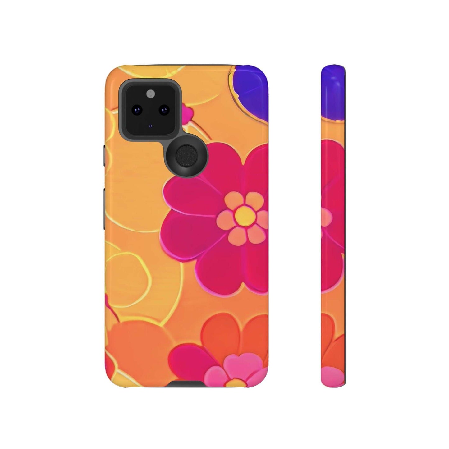 Bright Flowers Google Pixel Phone Case Designed By Littlebitz 