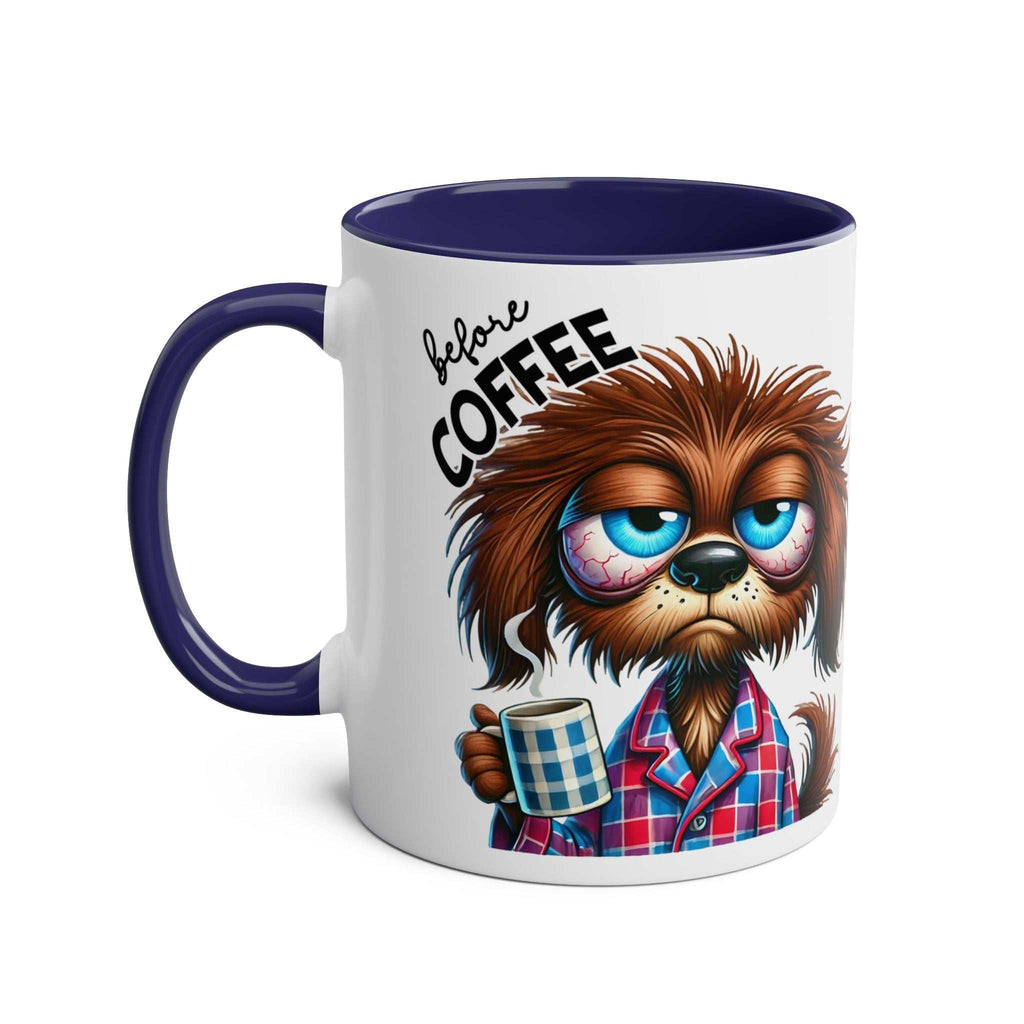 Fun Sarcastic Coffee Mug with humorous design, glossy finish, and 11oz capacity.