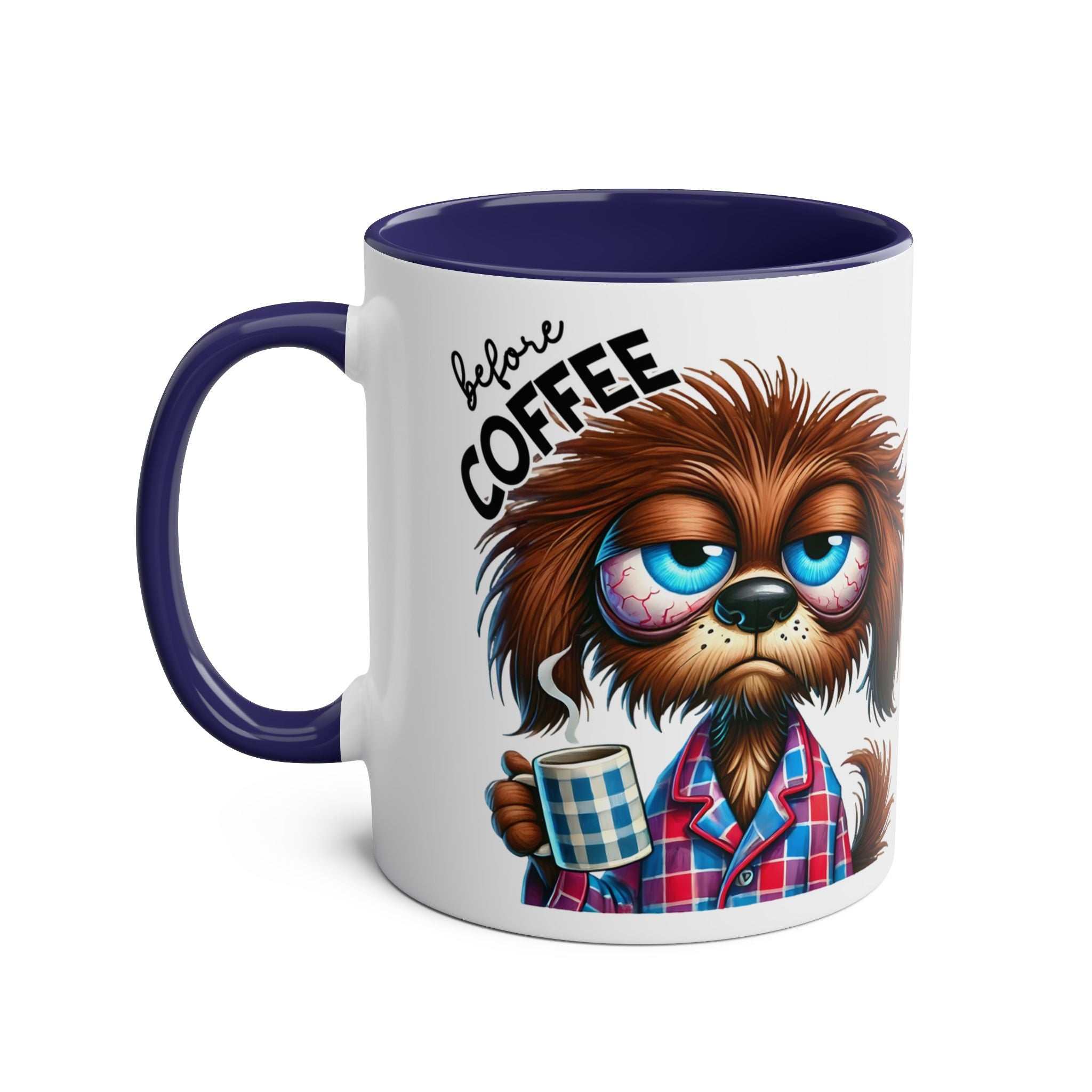 Fun Sarcastic Coffee Mug with humorous design, glossy finish, and 11oz capacity.