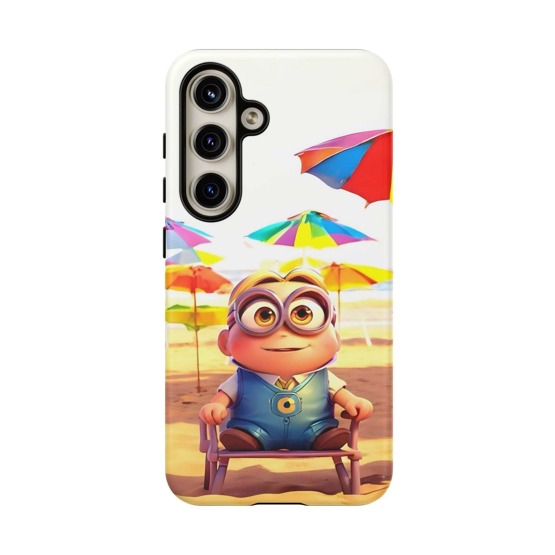 Cute Minion Samsung Phone Case Designed By Littlebitz 