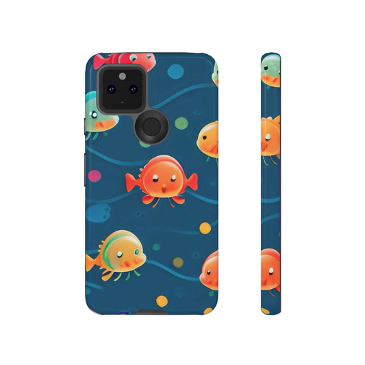 Fun Fish Google Pixel Phone Case designed by Littlebitz 