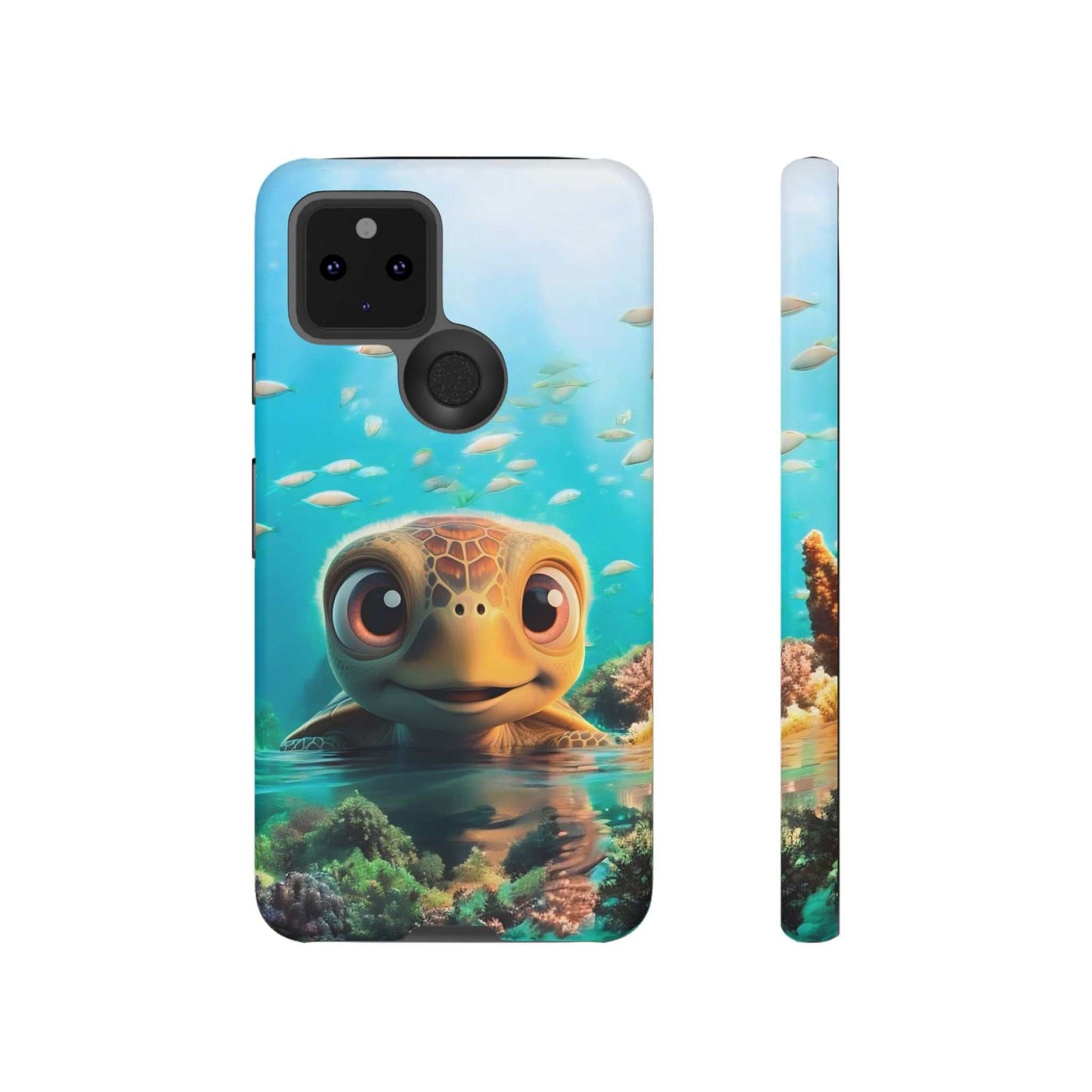 Sea Turtle Google Pixel Phone Case designed by Littlebitz 