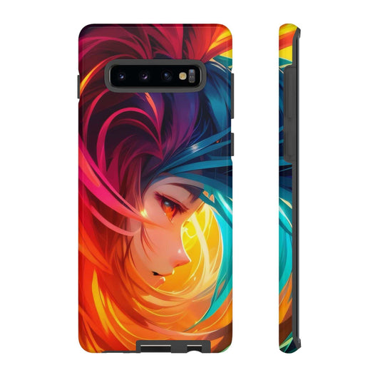 Colourful Anime Samsung Phone Case Designed By Littlebitz 