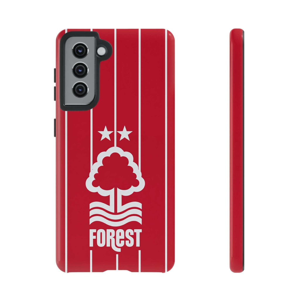 Nottingham Forest Magnetic Samsung phone case with red colors and dual-layer protection