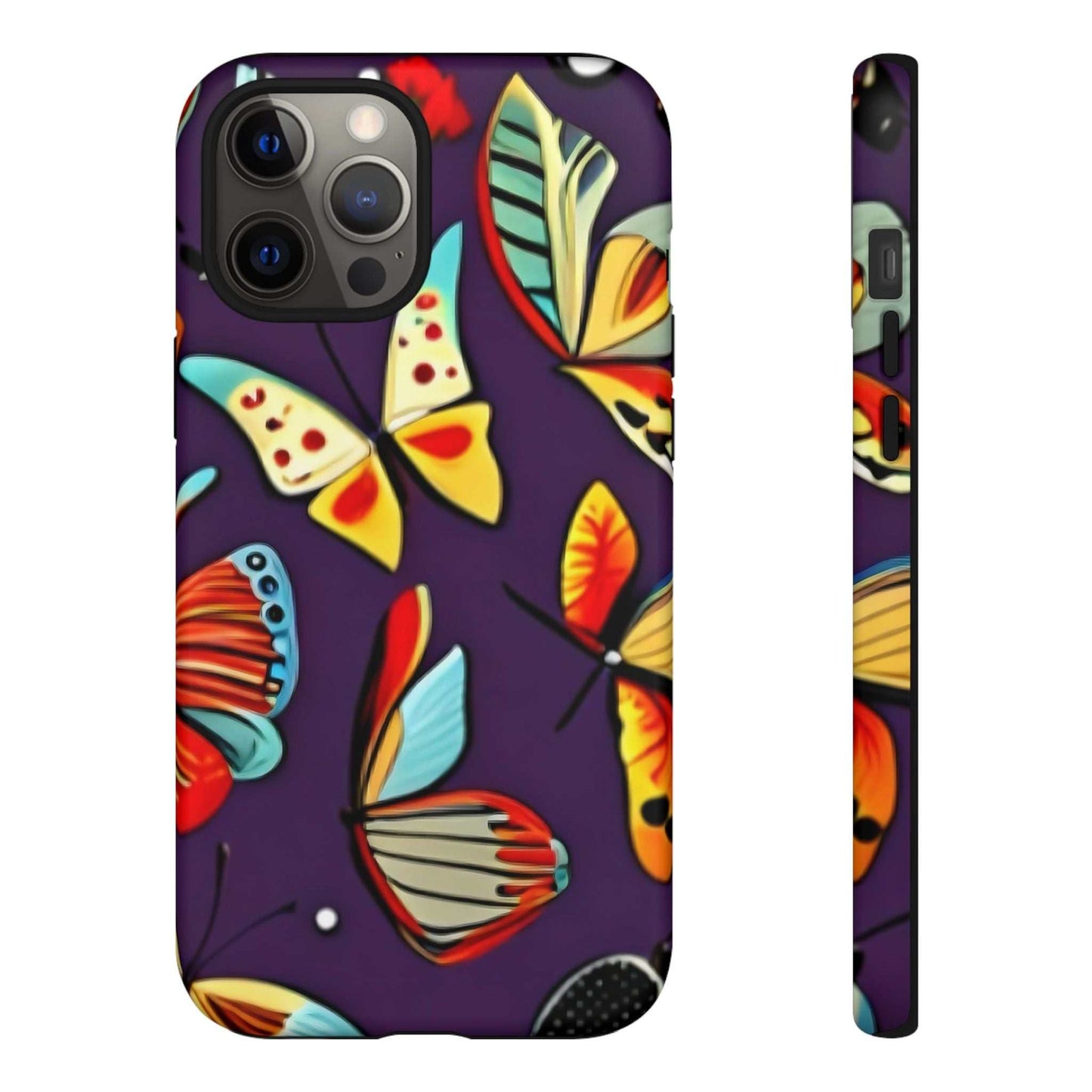 Bright Vibrant Butterfly Phone Case Designed By Littlebitz 