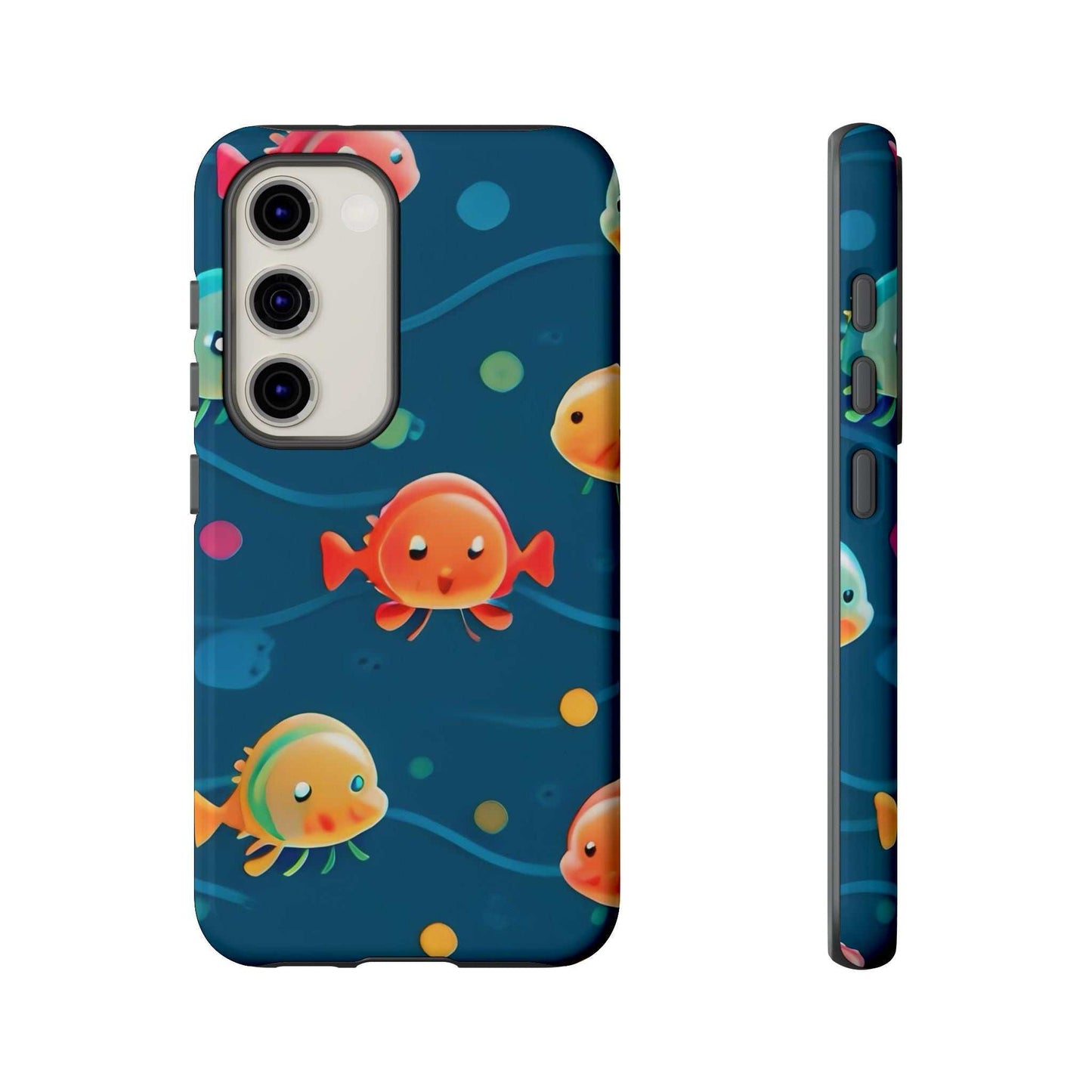 Fun Fish Samsung Phone Case Designed By Littlebitz 