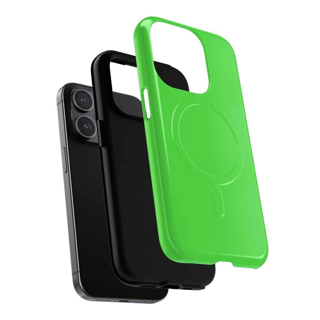 Lime Green iPhone Magsafe Phone Case