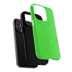 Lime Green iPhone Magsafe Phone Case