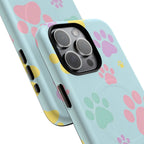 Pastel Doggy Paw iPhone Magsafe Phone Case