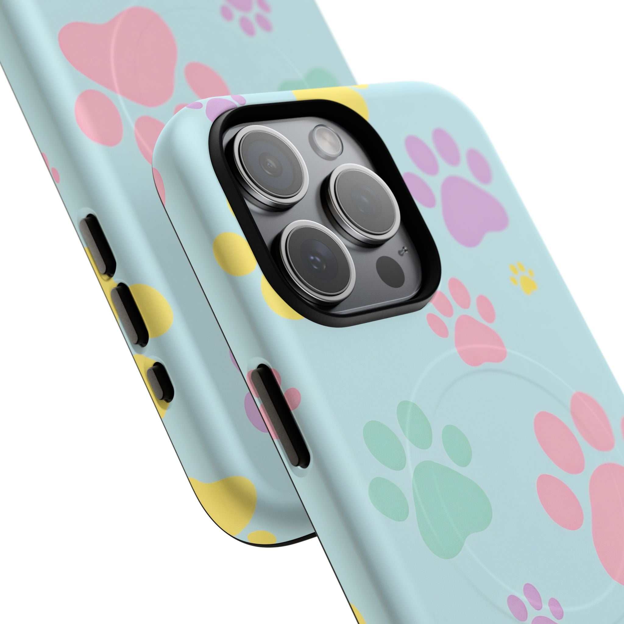 Pastel Doggy Paw iPhone Magsafe Phone Case