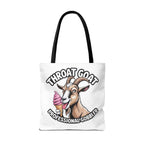 Professional Gobbler Funny Tote Bag with cheeky design, available in 3 sizes and multiple handle colors, made from durable spun polyester.