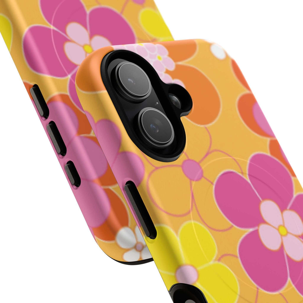 Retro Floral iPhone Magsafe Phone Case
