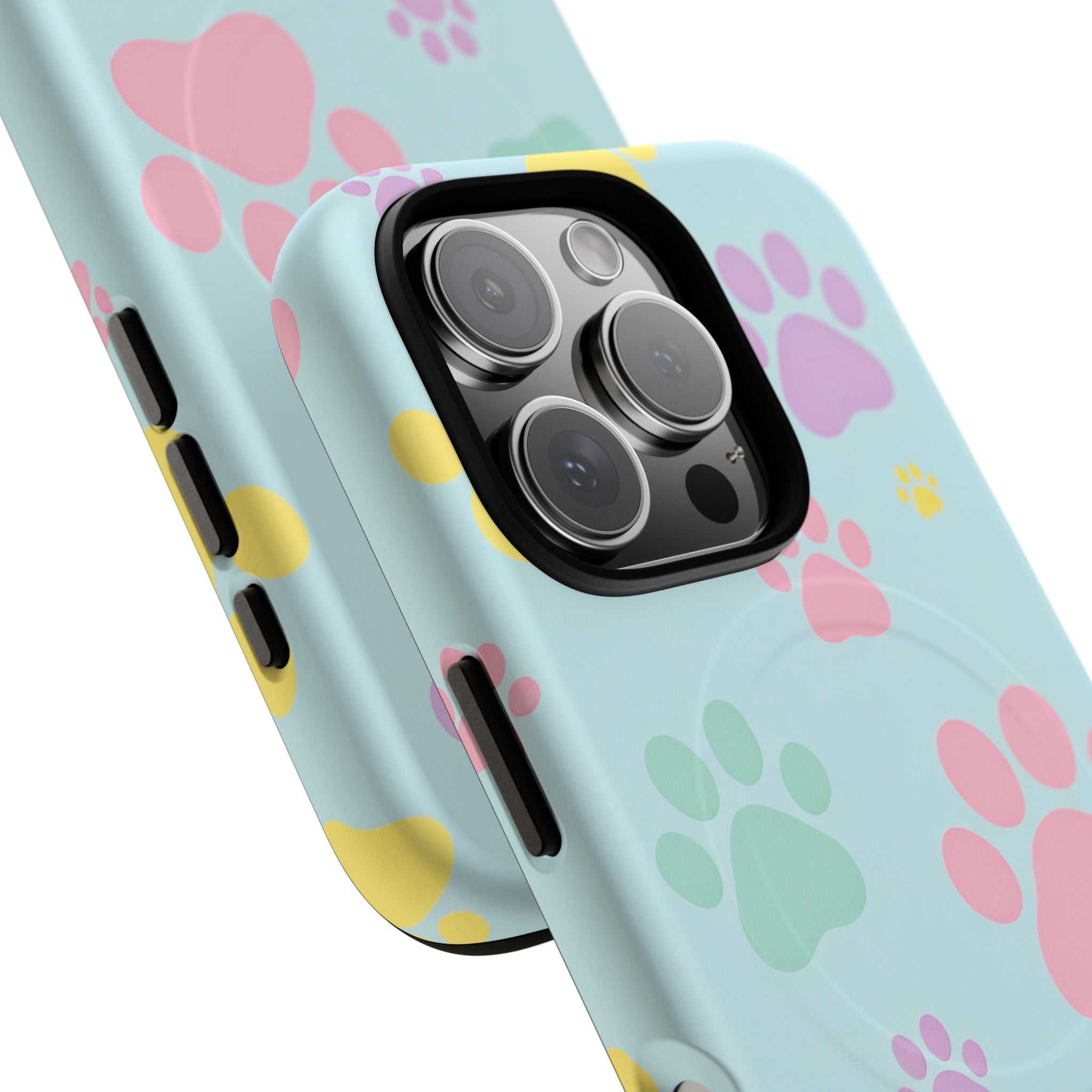 Pastel Doggy Paw iPhone Magsafe Phone Case