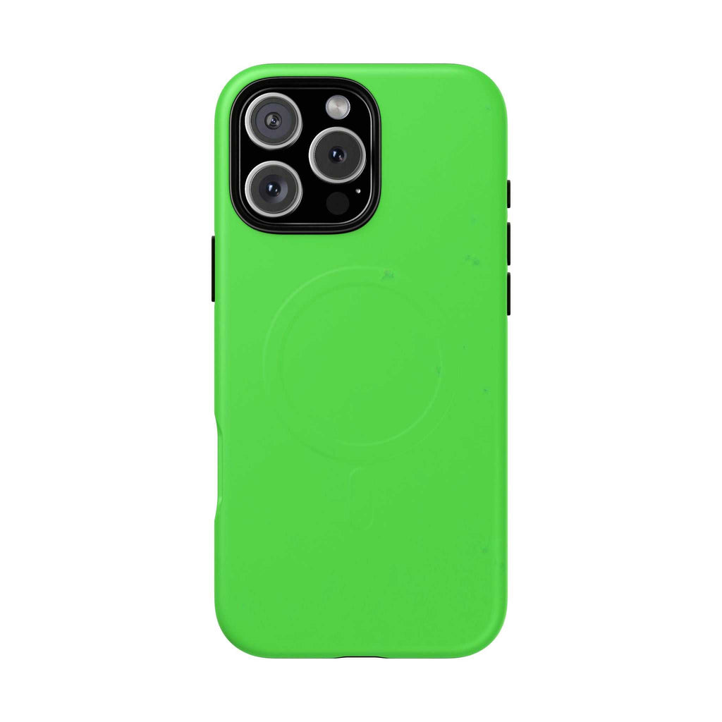 Lime Green iPhone Magsafe Phone Case
