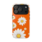 Orange Daisy Design iPhone Magsafe Phone Case
