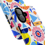 Bright Geo Print iPhone Magsafe Phone Case