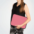Light Coral Laptop Sleeve