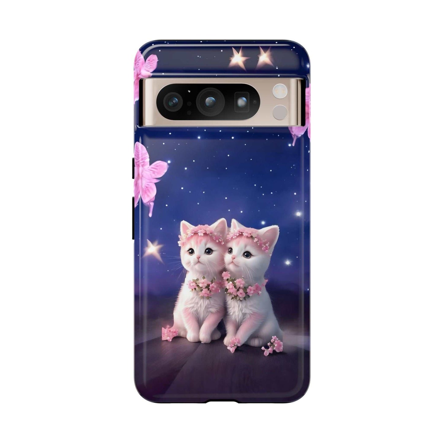 Adorable Kitten Google Pixel Phone Case designed by Littlebitz