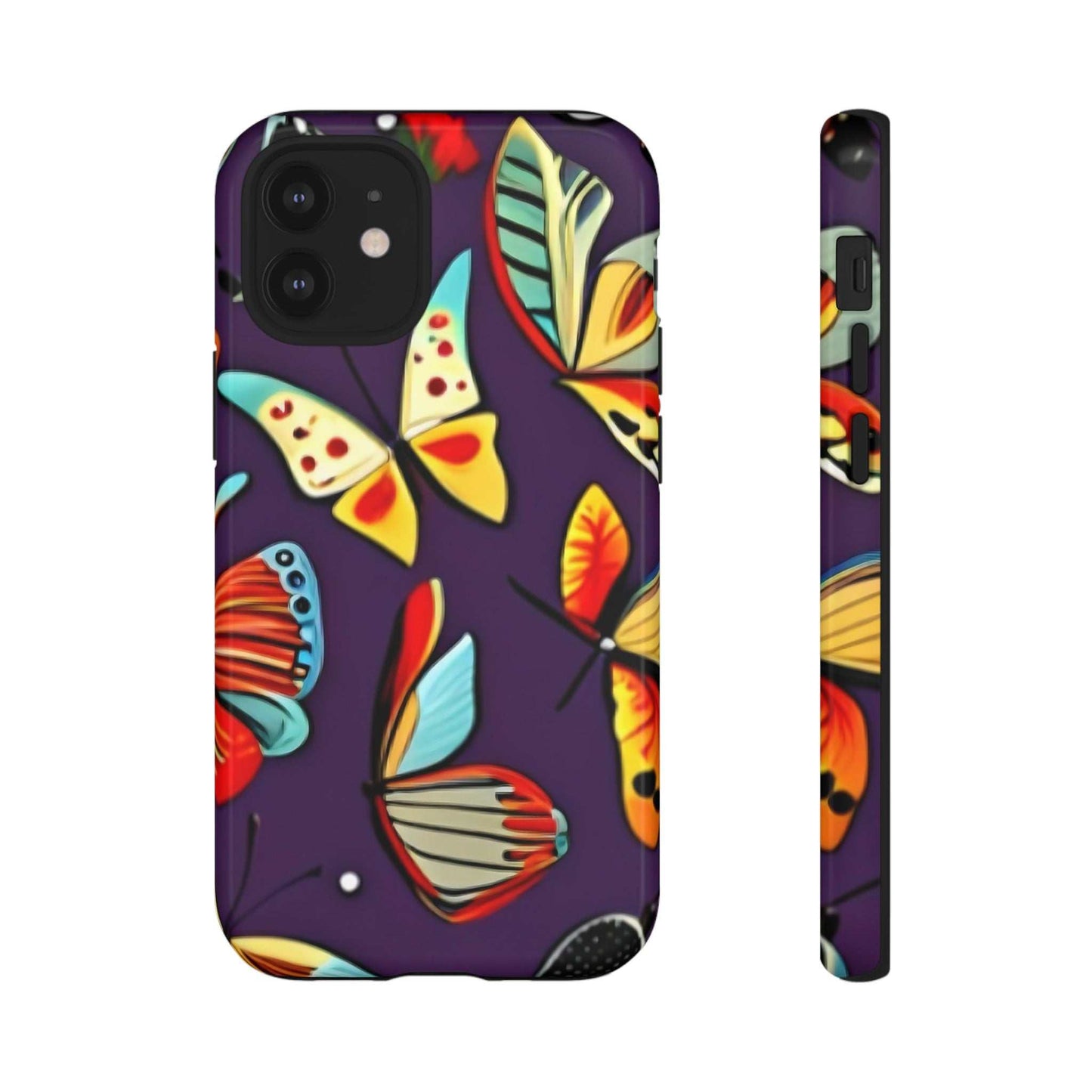 Bright Vibrant Butterfly Phone Case Designed By Littlebitz 