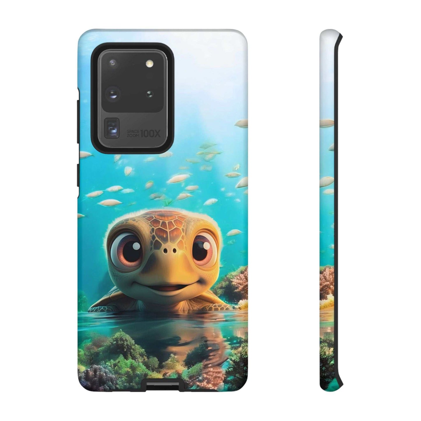 Cute Sea Turtle Samsung Phone Case designed by Littlebitz