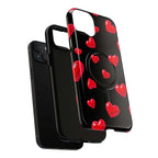 Black Hearts iPhone Magsafe Phone Case