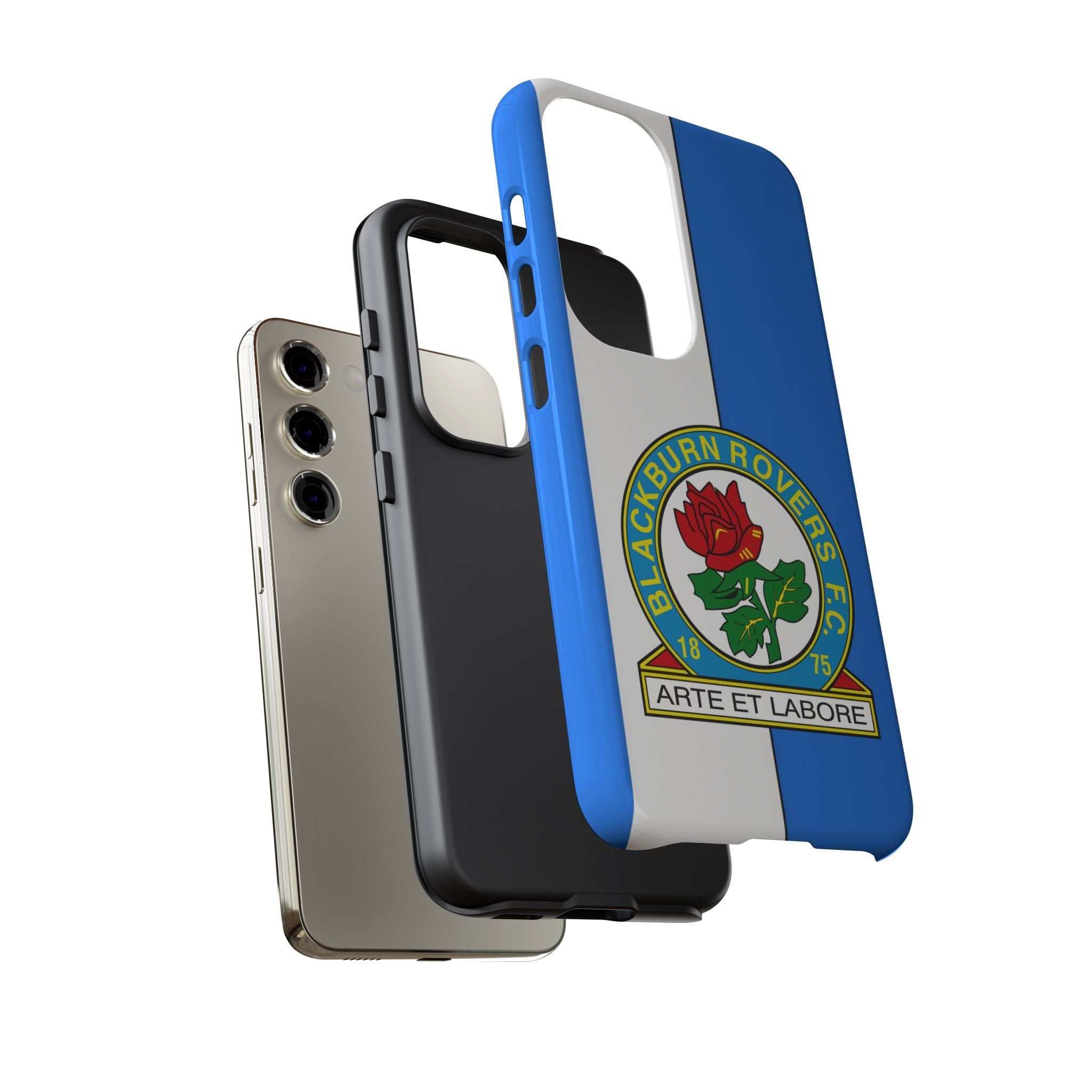 Blackburn Rovers Magnetic Samsung phone case with dual-layer protection and club colors