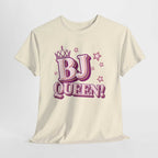 BJ Queen T-Shirt with crown graphic on soft, breathable cotton fabric