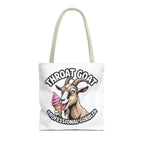Professional Gobbler funny tote bag with cheeky design, durable polyester, multiple sizes and handle colors