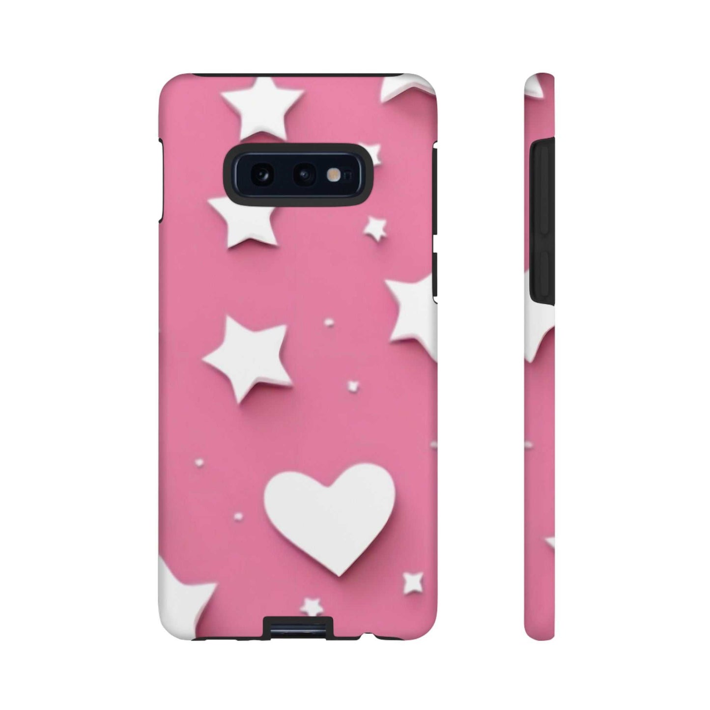 Hearts & Stars Samsung Phone Case Designed By Littlebitz 