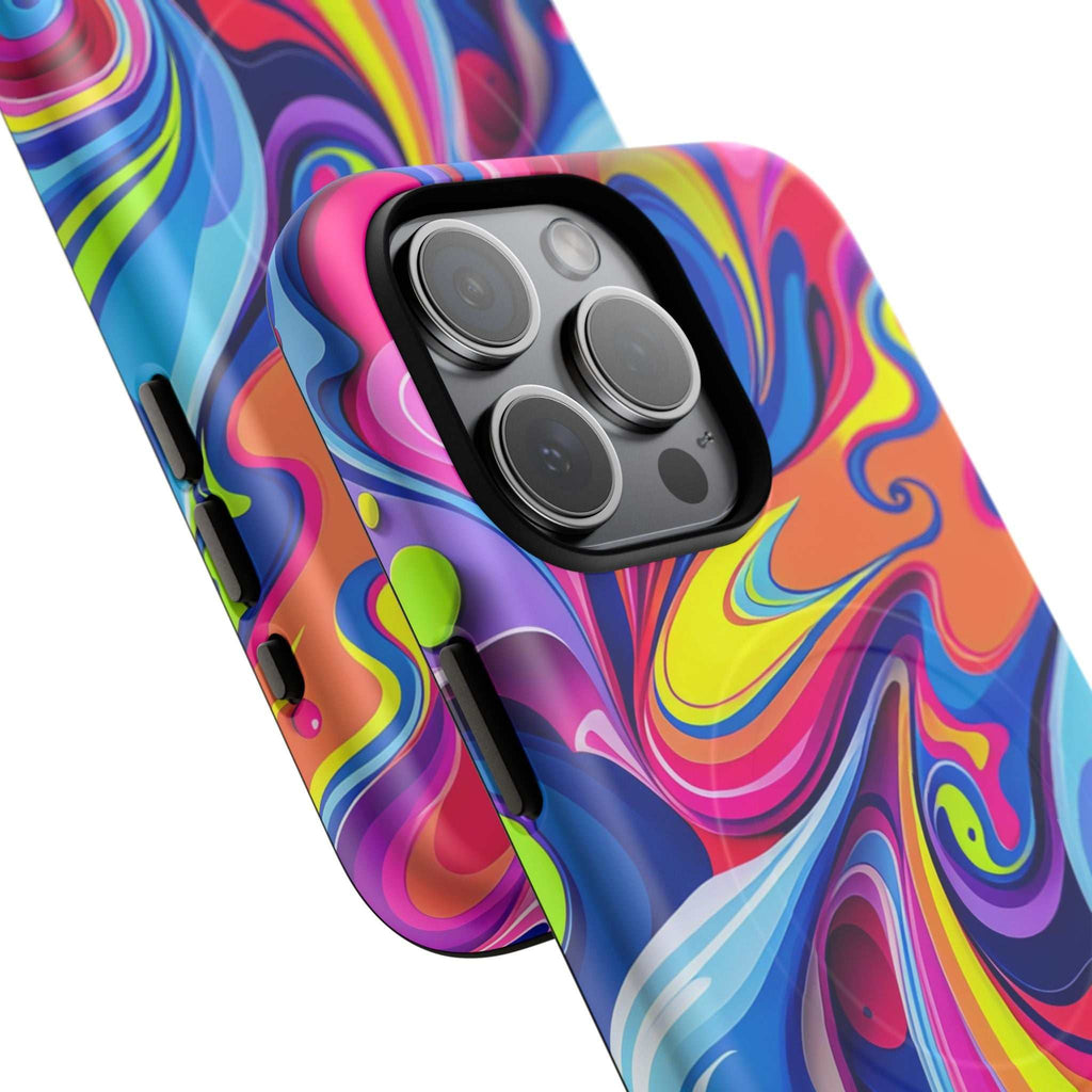 Vibrant Colour Splash iPhone Magsafe Phone Case