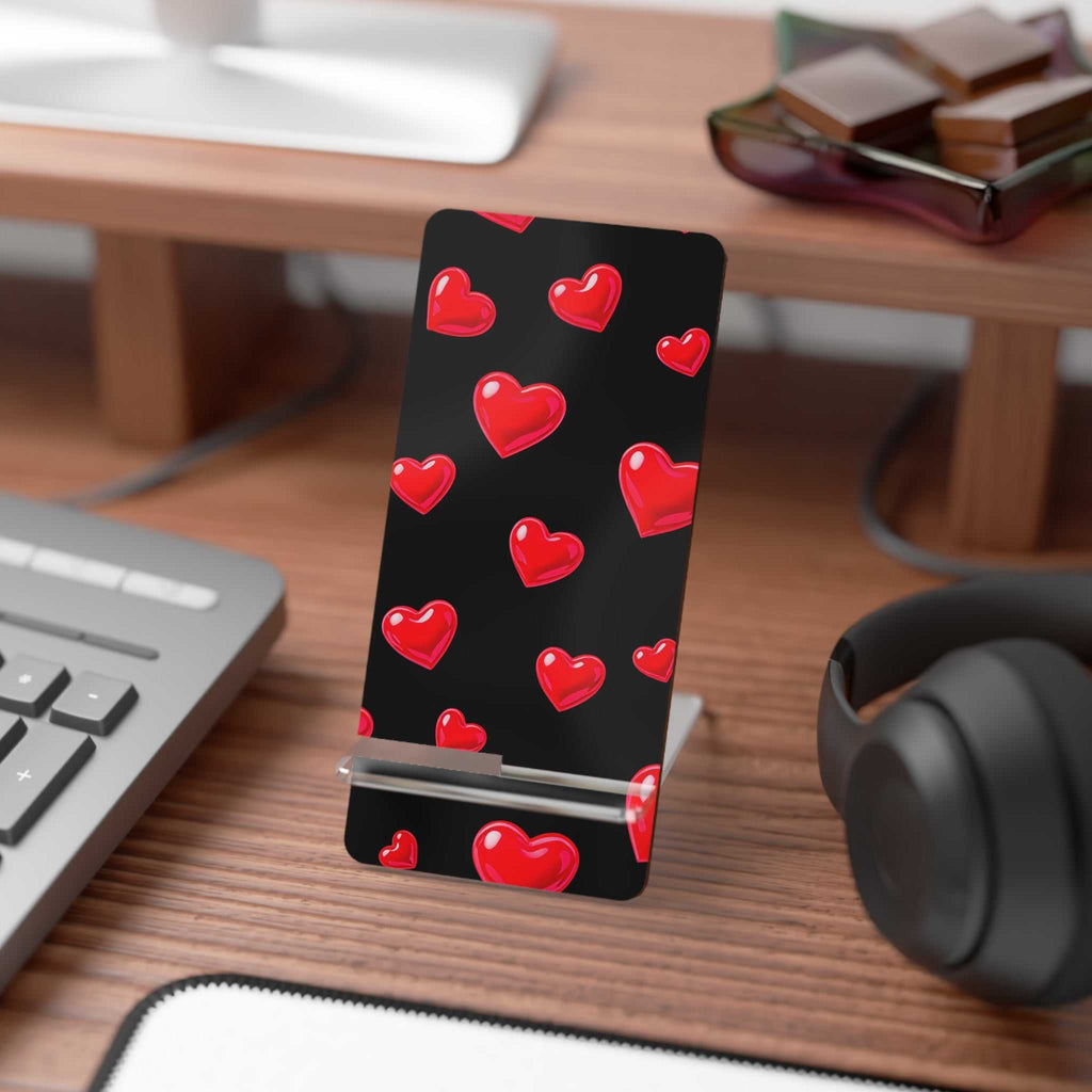 Black Hearts Phone Display Stand