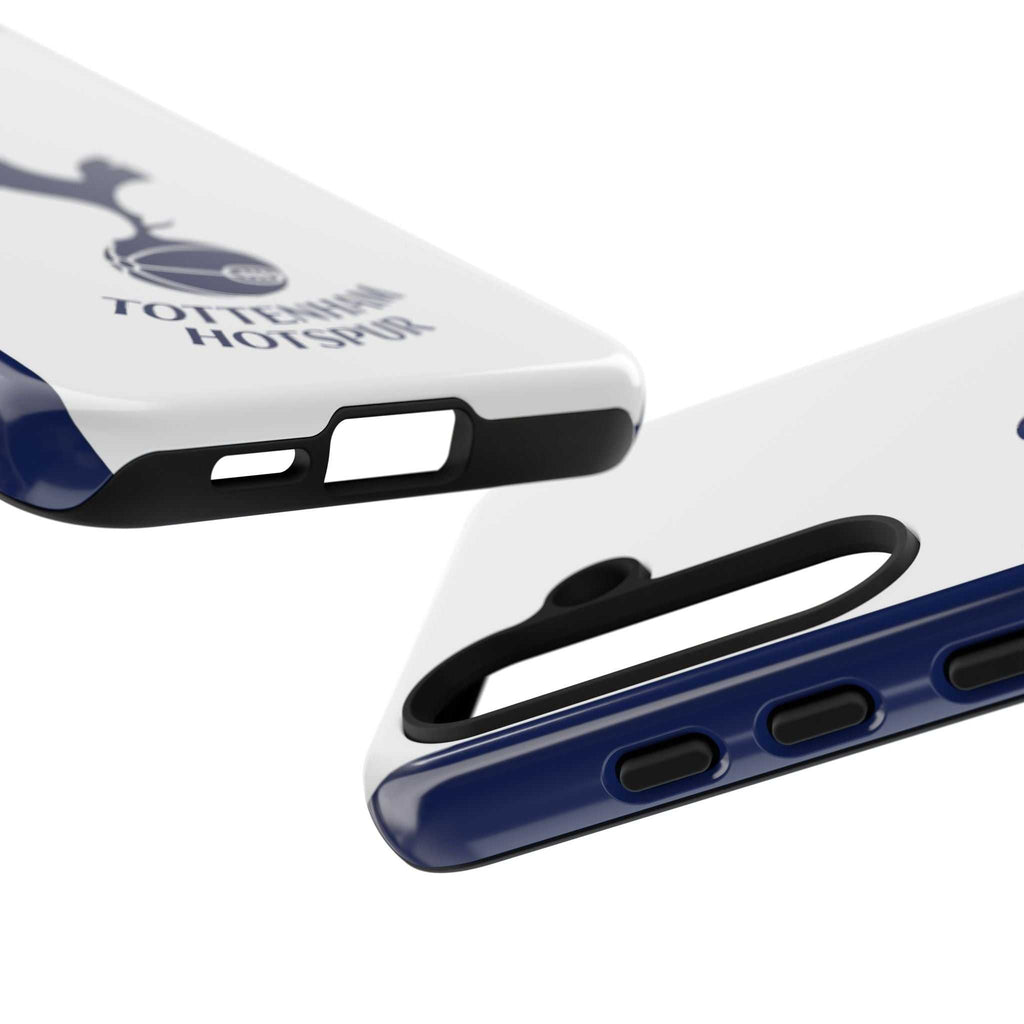 Tottenham FC Magnetic Case for Samsung phone with dual-layer protection and wireless charging compatibility