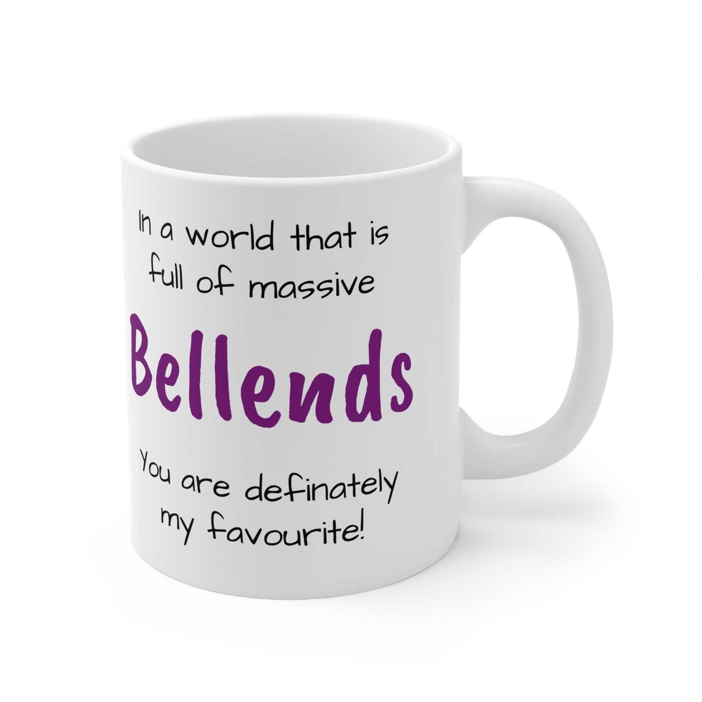 Cheeky Rude Massive Bellends Ceramic Mug Created By Littlebitz