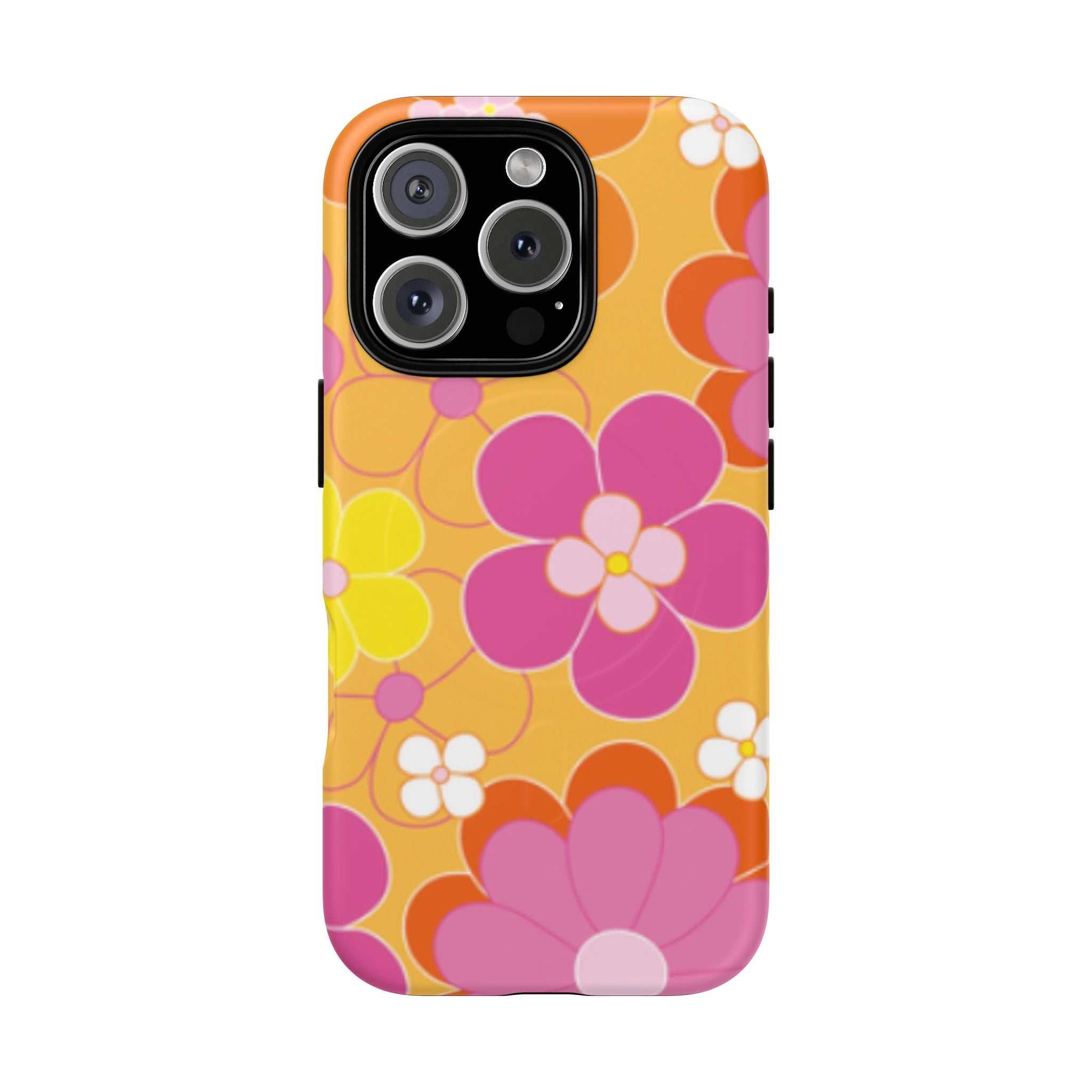 Retro Floral iPhone Magsafe Phone Case